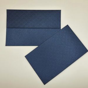 Gucci Beauty Holiday "Thank You" Card and Envelope Set